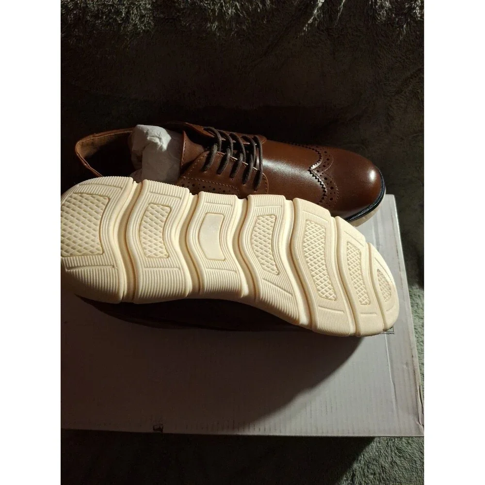 Sonoma Goods For Life Morantt Oxford Wingtip OrthoLite Eco Brown 7.5 M